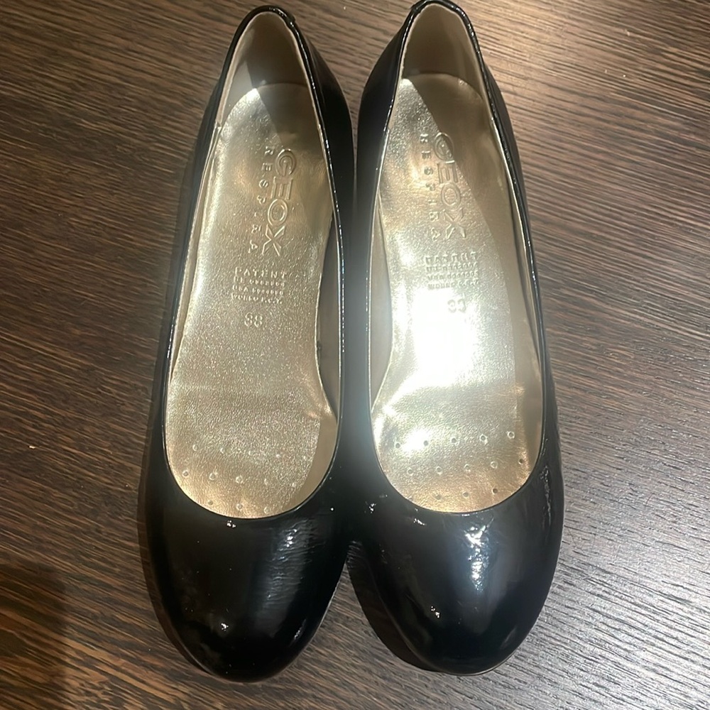 Brand new black flats from Geox